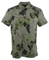 Customer Return Michael Kors Men's Floral Fatigue Polo Shirt-F-S